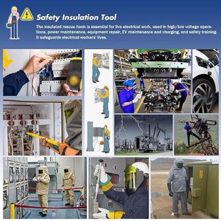 NUEVO! Gancho rescate aislado alta tensión