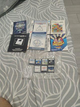 Juegos Nintendo DS sueltos y manuales