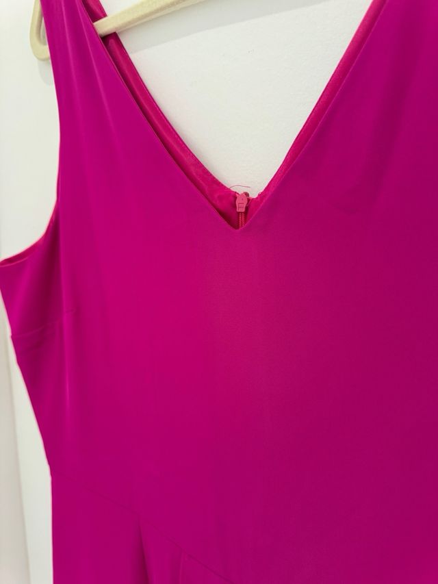 Mono fiesta capa fucsia