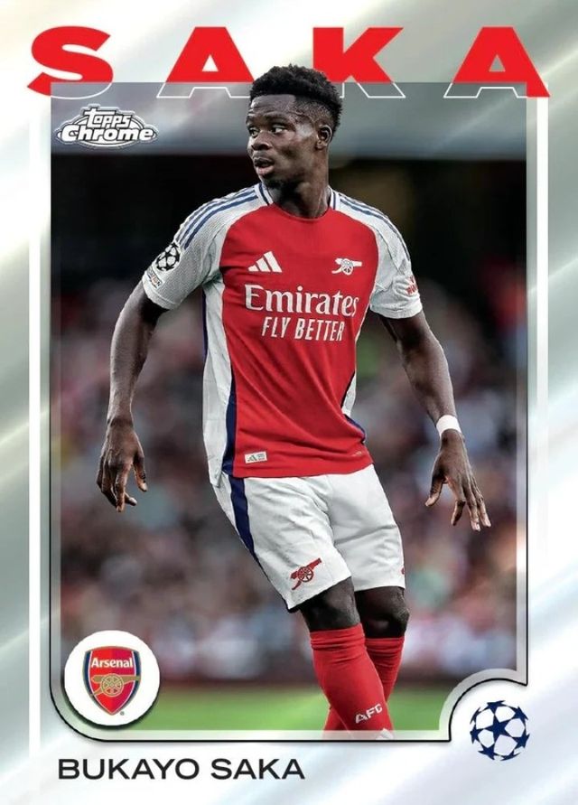 Caja Topps Chrome UEFA Club Competitions 2024/25