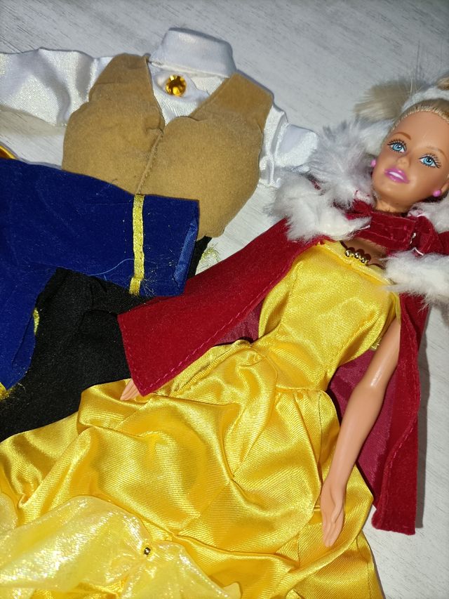 Abiti Barbie: Belle e la Bestia