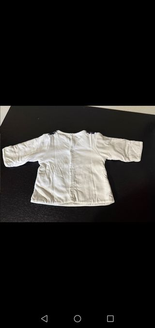 Roupa de bebé com urso xadrez