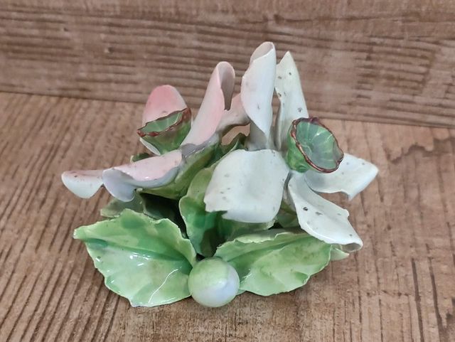 Fiori ceramica soprammobile fatti a mano