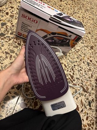 Plancha de ropa SOGO vapor profesional