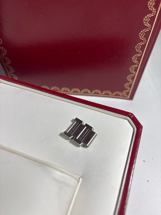 Eslabones Cartier Tank Française Chronos Plata