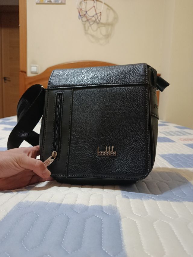 Bolso Bossfa Negro Mediano Unisex