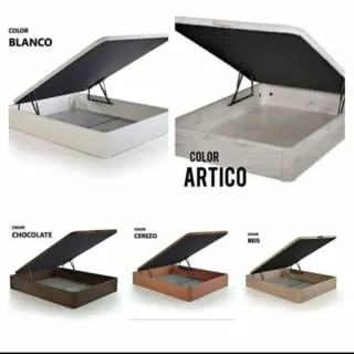 Base de cama tapizada