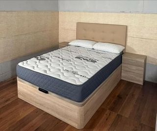 Base de cama tapizada