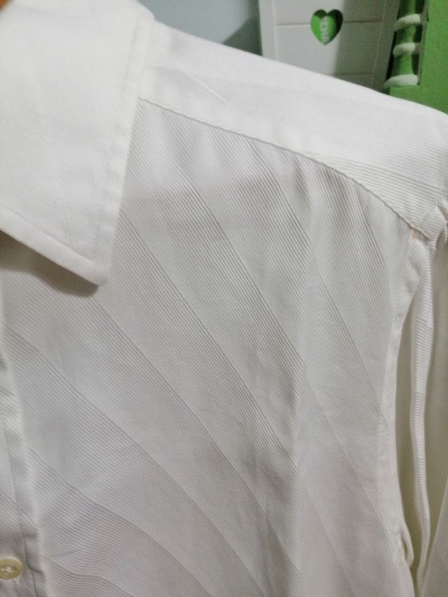Camisa de vestir blanca caballero