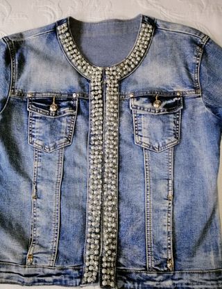 Cazadora denim joya