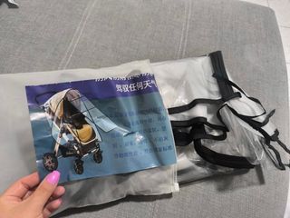 Protector de lluvia para coche de bebé