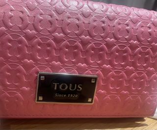 Billetera Tous Rosa con Estampado