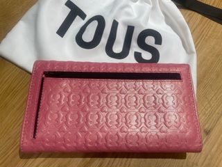 Billetera Tous Rosa con Estampado