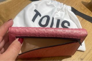 Billetera Tous Rosa con Estampado