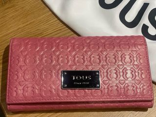Billetera Tous Rosa con Estampado