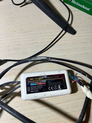 Fuente alimentación + controlador LED