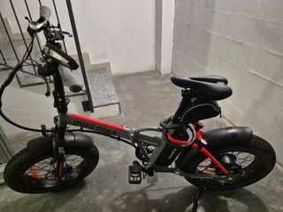 Bici elettrica pieghevole Argento Mini Max AFFARE!