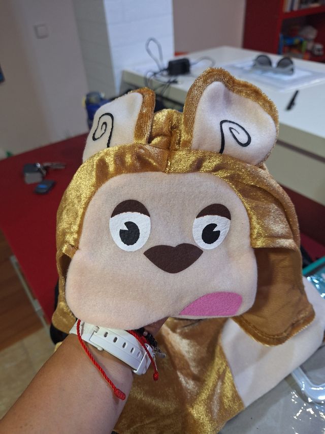 Disfraz de mono para bebé