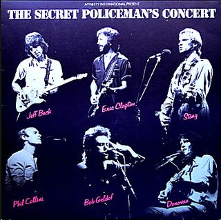 Disco Vinilo Sting y Amigos - Secret Policeman's C