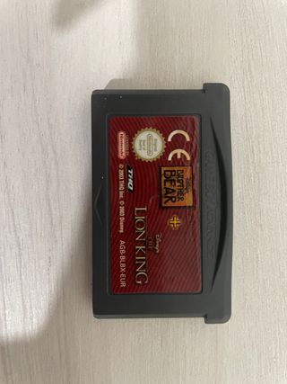 Juego Game Boy Advance El Rey León