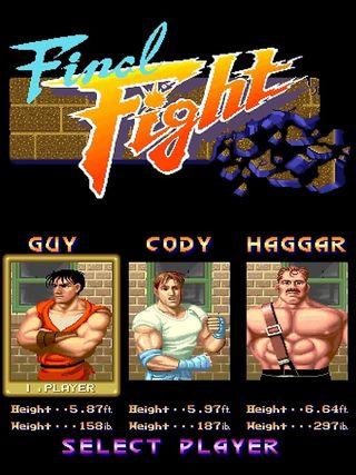 Final Fight Capcom JAMMA Arcade Original cps1