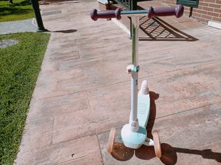 Patinete 3 ruedas con luces