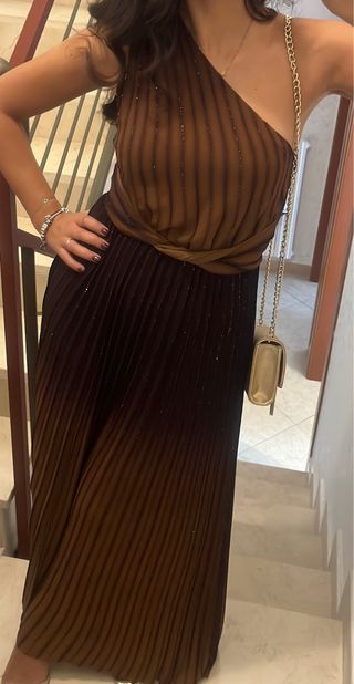 Mango Vestito elegante marrone
nuovo!