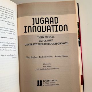Jugaad Innovation: Think Frugal, Be Flexible, G...