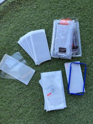 Lote protectores pantalla iPhone 14/15