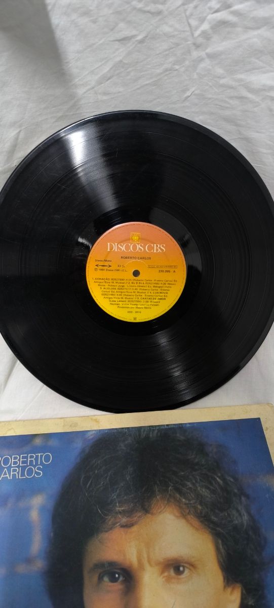 2 Discos de vinil - Roberto Carlos