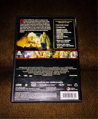 La Morada del Miedo DVD Terror