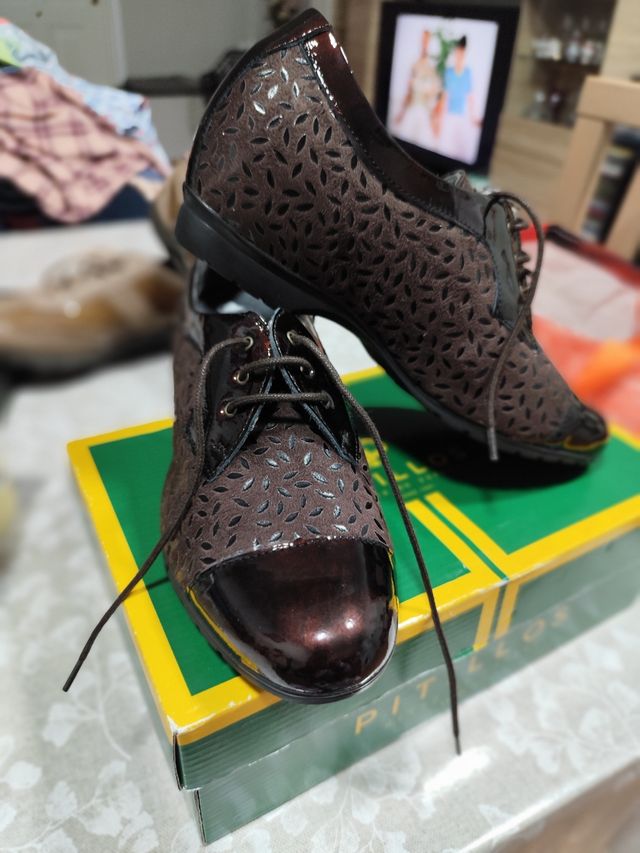 Zapatos Pikolinos Mujer Talla 38 Marrones