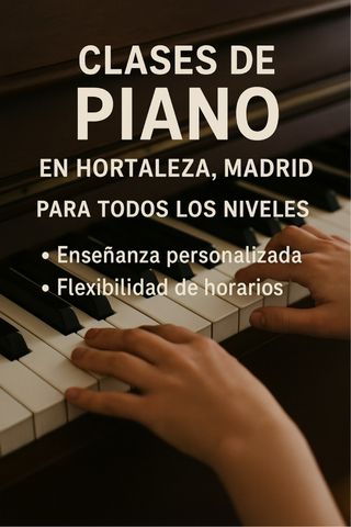Clases de piano para todos los niveles cerca de ti