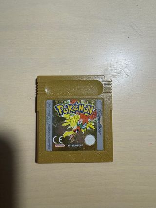 Pokemon Versione Oro Game Boy Nintendo