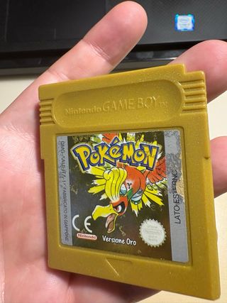 Pokemon Versione Oro Game Boy Nintendo
