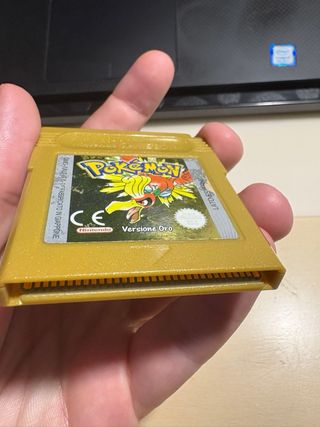 Pokemon Versione Oro Game Boy Nintendo