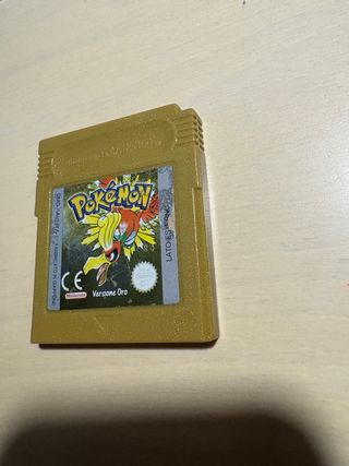 Pokemon Versione Oro Game Boy Nintendo