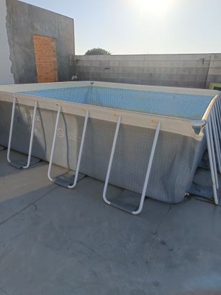 Piscina Estructura Metal/Plástico