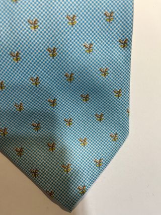 Corbata de seda azul de Gris Marengo Sevilla 