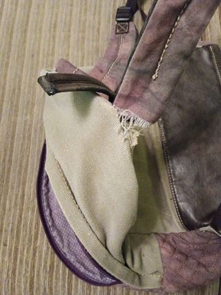 Mochila Anekke Beige y Morado