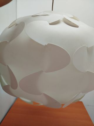 Lámpara colgante IKEA blanca
