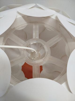 Lámpara colgante IKEA blanca