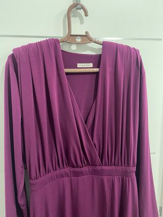Vestido morado fiesta nuevo Tienda Delacroix Brand