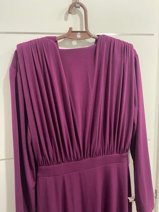Vestido morado fiesta nuevo Tienda Delacroix Brand