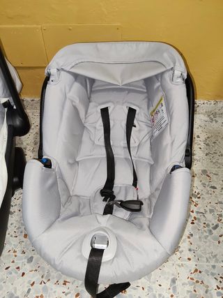 Silla de coche y trona para bebé 3 en 1