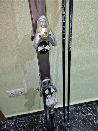 Esquís HEAD Cyber X15 con bastones SCOTT