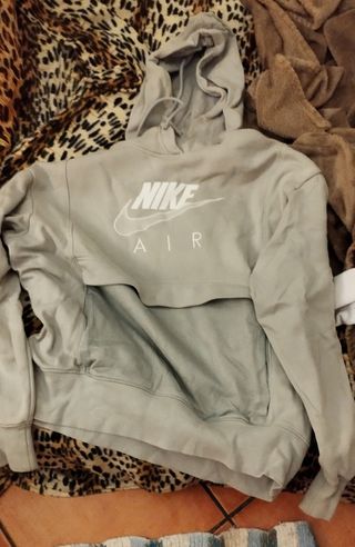 Sudadera Nike Air Mujer Gris