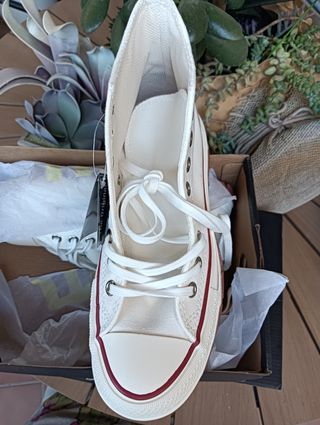 Converse All Star 100 Botas Blancas