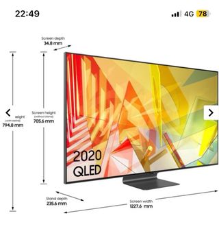 Samsung QLED 55” Q90T 4K TV