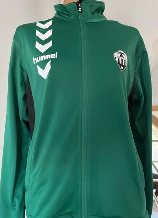 Chaqueta CD Castellón Hummel Verde